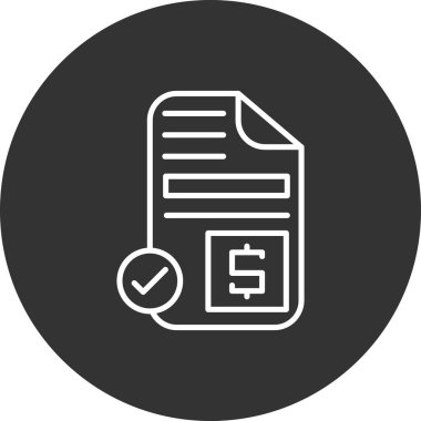 Yapılacaklar listesi simgesi soyut bir grupta izole edildi