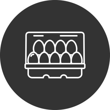 Gıda simgesinin vektör illüstrasyonu