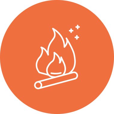 Simge vektör resimlemesini ateşle