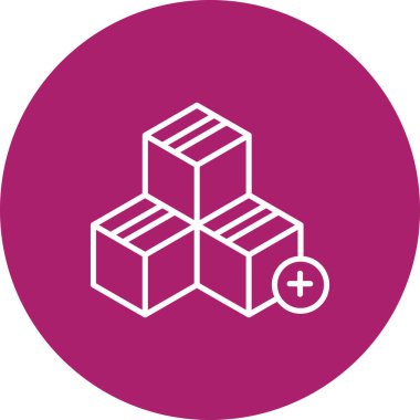 Yiyecek ve içecek ikonunun vektör illüstrasyonu