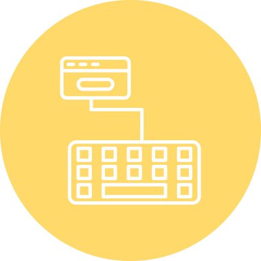 Projeniz için vektör bilgisayar simgesi