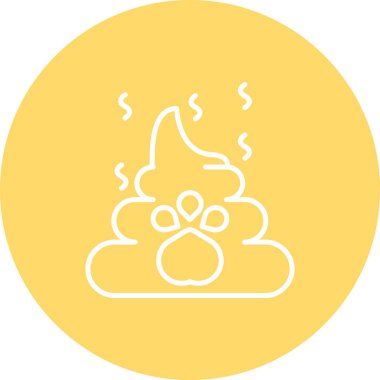 Bir simgenin vektör illüstrasyonu