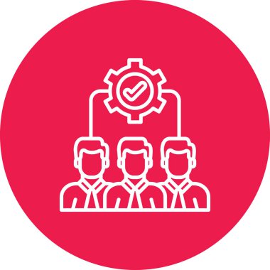 insanlar simge vektör illüstrasyonu