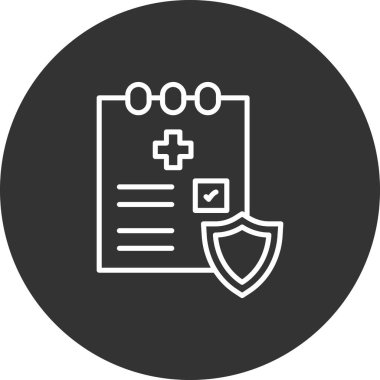 Modern simgenin vektör illüstrasyonu