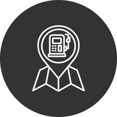 Hesap makinesi simgesinin vektör illüstrasyonu