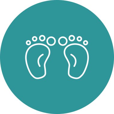 Bebek Ayakkabı vektör çizim