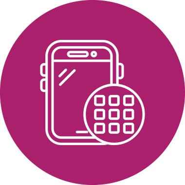 vektör Telefon simgesi