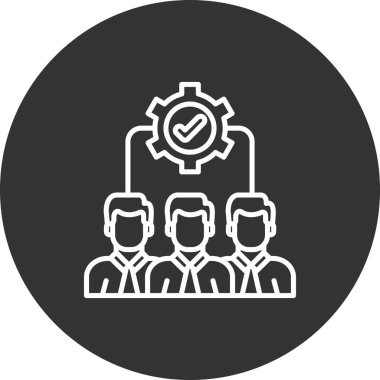 İş yönetimi satırı simgesi