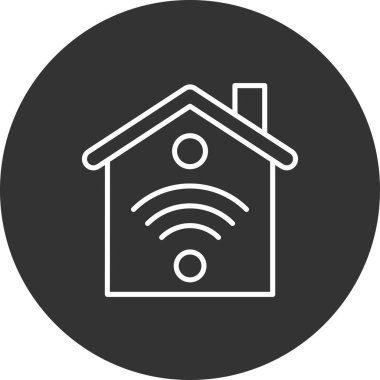 ev simgesi vektör illüstrasyonu