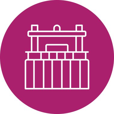 modern simge illüstrasyon vektörü