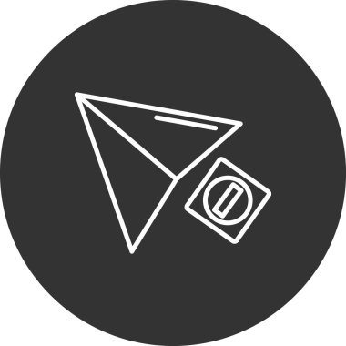 Modern eğitim ikonunun vektör illüstrasyonu