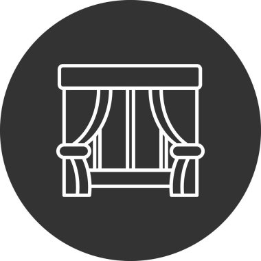 Mobilya ve ev ikonunun vektör çizimi. mobilya koleksiyonu ve ev stoku vektör illüstrasyonu.