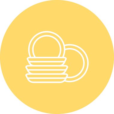 sıcak kahve simgesi, vektör illüstrasyonu