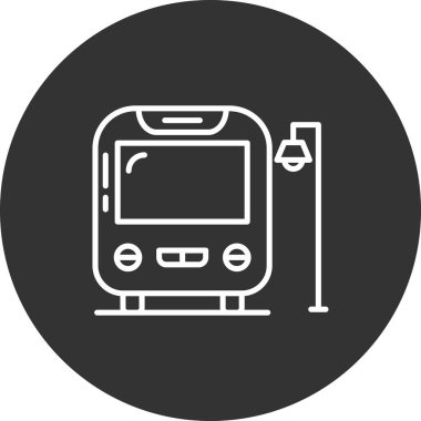 Modern simgenin vektör illüstrasyonu