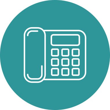 Telefon. Web simgesi basit tasarım