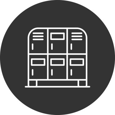 Ofis ve ofis simgesinin vektör çizimi. Ofis ve ticari hisse senedi temsilciliği koleksiyonu.