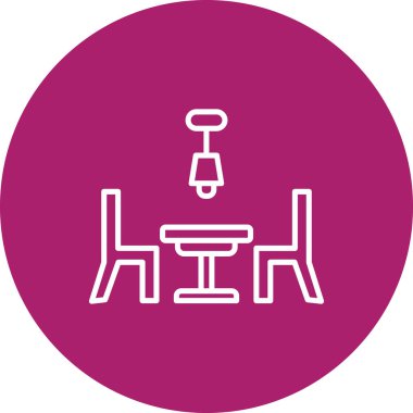 Modern simgenin vektör illüstrasyonu