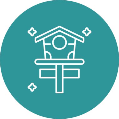 ev simgesi vektör illüstrasyonu