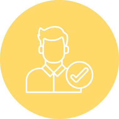 İş ve finans simgesinin vektör illüstrasyonu