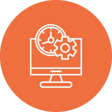 seo modern simgesinin vektör illüstrasyonu