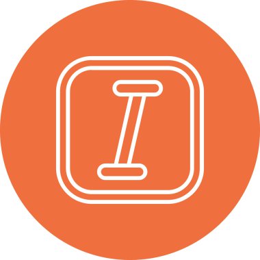 Modern simgenin vektör illüstrasyonu