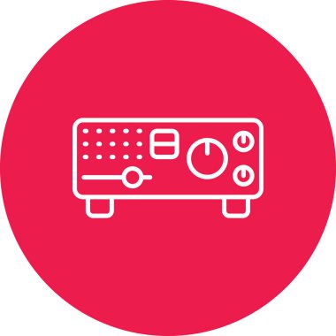 Vektör illüstrasyonu, simge ögesi arkaplanı