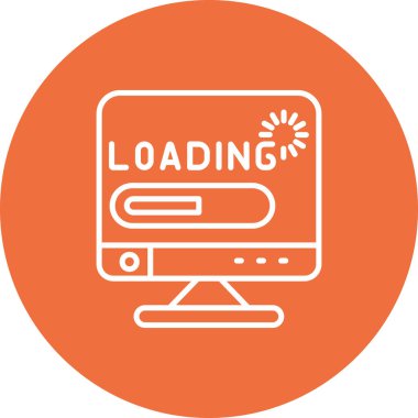 seo modern simgesinin vektör illüstrasyonu