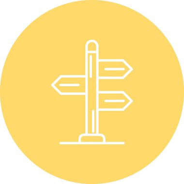 yol simge vektör çizim