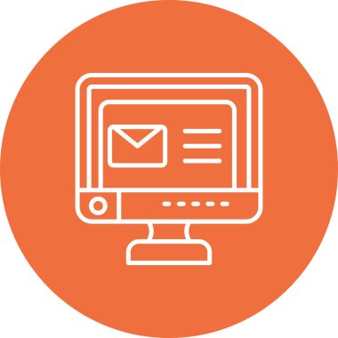 dizüstü bilgisayar simgesi, vektör illüstrasyonu