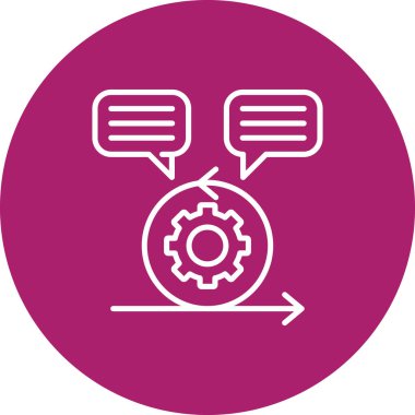 seo modern simgesinin vektör illüstrasyonu