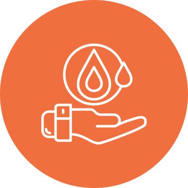 kan damlası vektör simgesi modern basit tasarım