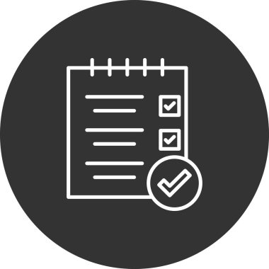 İşaretleme simgesinin vektör illüstrasyonu