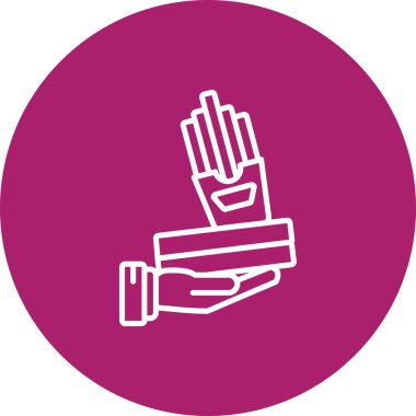 Modern eğitim ikonunun vektör illüstrasyonu