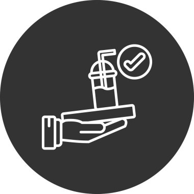 Su musluğu simgesi, basit biçim