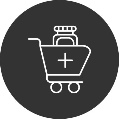 alışveriş sepeti illüstrasyon vektör