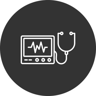 Modern simgenin vektör illüstrasyonu