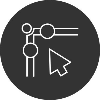 Ok. Web simgesi basit tasarım