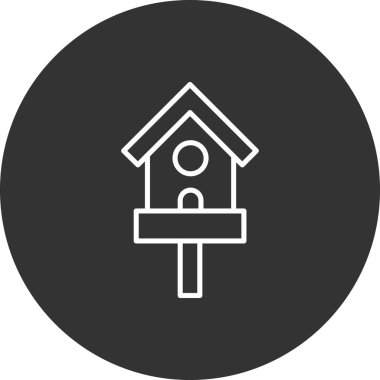 ev simgesi vektör illüstrasyonu