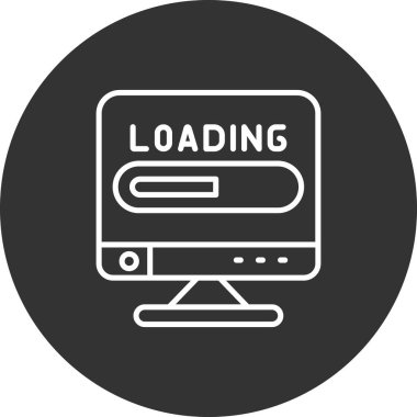 Modern basit simgenin vektör illüstrasyonu