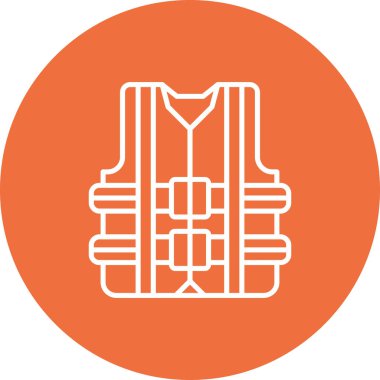 Bir simgenin vektör illüstrasyonu