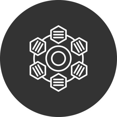 illüstrasyon vektör simgesi