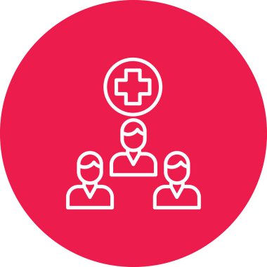 Doktor Simge vektör illüstrasyonu