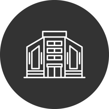 Modern simge oluşturmanın vektör illüstrasyonu