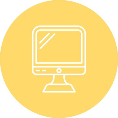 izleyici ikon vektör illüstrasyonu