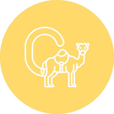 hayvan simgesi vektör illüstrasyonu