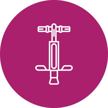 Modern oto tamir simgesinin vektör illüstrasyonu