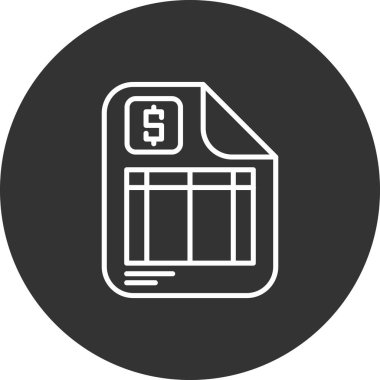 para simgesi vektör illüstrasyonu