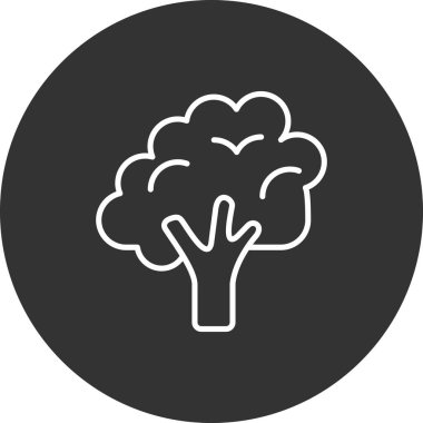 Vektör Ağacı Simgesi illüstrasyonu