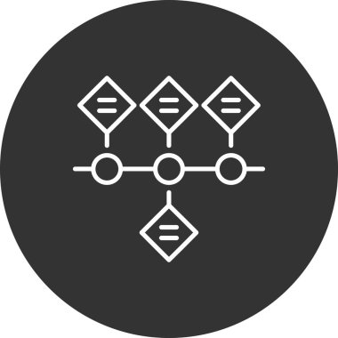 seo modern simgesinin vektör illüstrasyonu