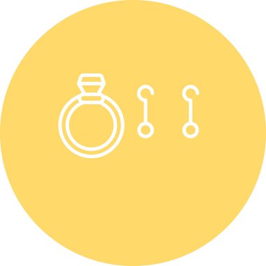 Eşsiz Kokteyl Vektör Satırı Simgesi